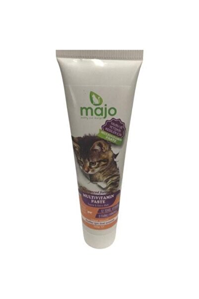 Majo Kedi Multivitamin Macunu Taurin & Extra Malt 100 ml (TURUNCU)