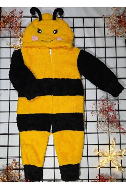 nurcix baby Arı Kostümü Welsoft Peluş Arı Tulum