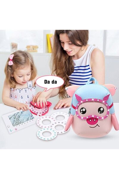 Zigver 180 Pcs Replacement Hair Gems Gluing Blingers Set Toys Girls Hairstyli...