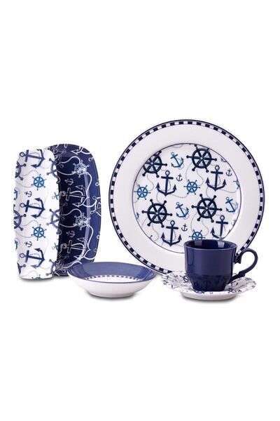 KORKMAZ Natura Collection 26 Parça Kahvaltı Takımı