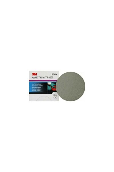 3M 50414 Trizact Hookit P3000 Hassas Finisaj Diski Zımparası 150mm (1 Adet)