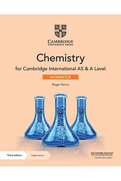 Cambridge University Press Cambridge International As & A Level Chemistry Workbook With Digital Access 2 Years