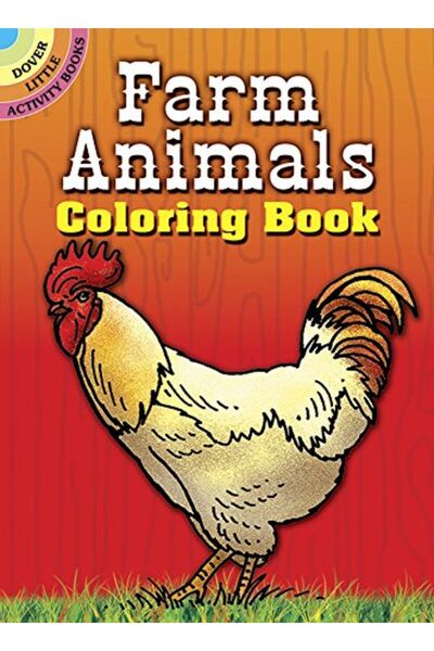 Dover كتاب تلوين حيوانات المزرعة