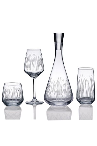 KORKMAZ Liana 37 Parça Bardak Seti A9205