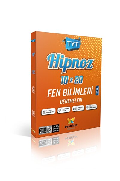 Denklem Yayınları Denklem Hipnoz Tyt Fen Bilimleri 10 X 20 Branş Denemeleri