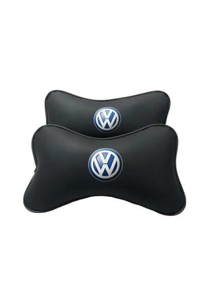 Volkswagen Golf Siyah Papyon Deri Boyun Yastığı