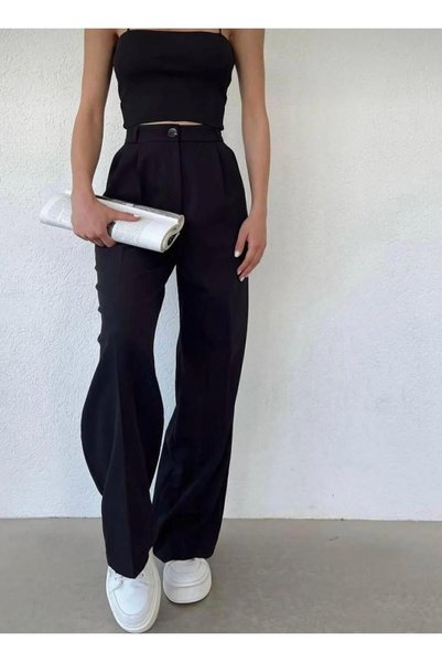 sushe Wander's Wide Leg High Waist Palazzo Pants