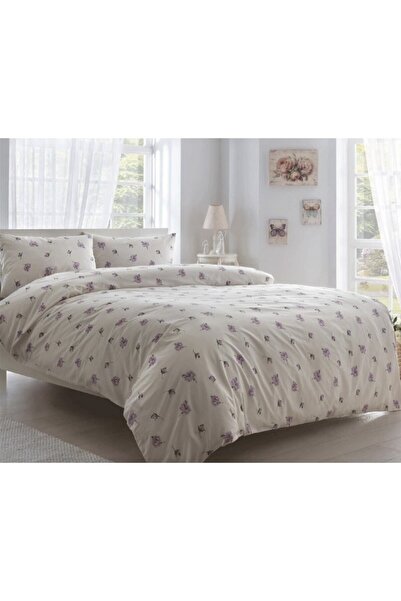 Tivolyo Home Tıvolyo Home Ranforce Pamuklu Çift Kişilik Nevresim Takımı Dora