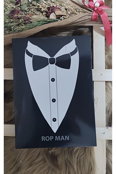 SATTENS 7 parça Erkek Çeyiz bohça damatlık seti pijama takım