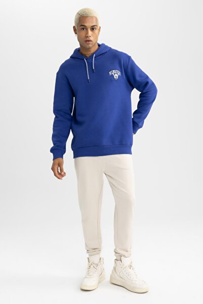 DeFacto NBA Milwaukee Bucks Толстовка з капюшоном і принтом на спині - A7275ax23au