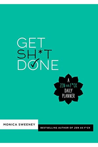 Macmillan Distribution Get Sht Done A Zen As Fck Daily Planner