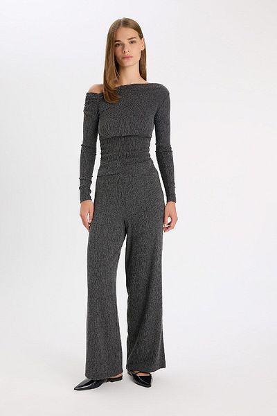 DeFacto D5141aX24aU Model - Wide Leg Wrap Pants