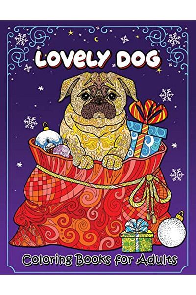 Ingram Lovely Dog Coloring Book For Adults New Collection