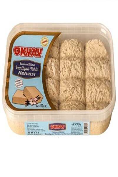 Okyay حلاوة الفانيليا مع شرائح البقلاوة 450 جرام