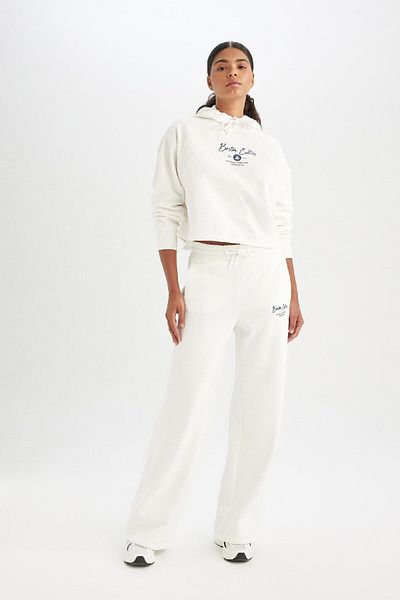DeFacto Nba Boston Celtics Wide Leg Sweatpants with Pockets, C8100Ax24Au