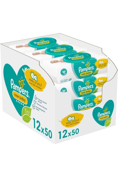 Pampers New Baby Sensitive Wipes, Gigapack, 600 Count, Packaging May Vary