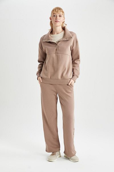 DeFacto Fit Wide Jogginghose mit weitem Bein und doppelter Tasche – A7155ax23au