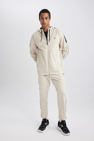 DeFacto Sport-Jogginghose – Standard-Passform, Skuba-Tauchstoff, Taillenschnürung und elastisches Bein