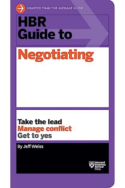 Ingram Hbr Guide To Negotiating Hbr Guide Series