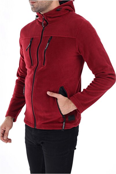 Vio Belle Men's Polar Tactical - Army Hooded Jacket