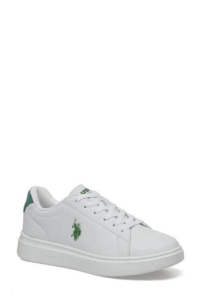 Yenikoza A101501912101501912 Linde 4Fx U.S. Polo AssnWomen's Sneakers WHITE/GREEN