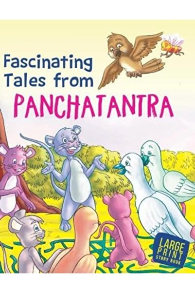 Om Books International حكايات رائعة من بانتشاتانترا مطبوعة بخط كبير