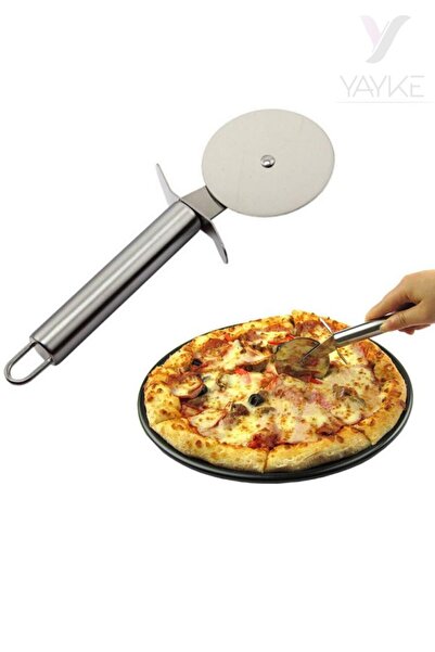 Yayke Paslanmaz Çelik Pizza Tek Tekerlek Ev Pizza Bıçağı Kek Araçları Waffle ...