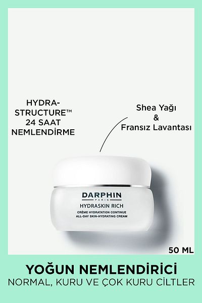 Darphin Moisturizer - Hydraskin Rich All Day Skin Hydrating Cream - Dry Skin 50 ml882381004651