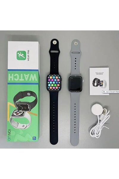 Genel Markalar Watch 7 Max Dt7 No.1 I7 Smartwatch 2022 Siri Nfc Ip68 Suya Day...