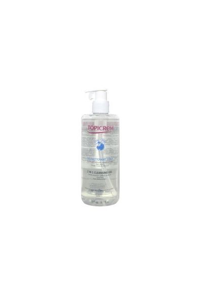 Topicrem 2 In 1 Cleansing Gel 500ml