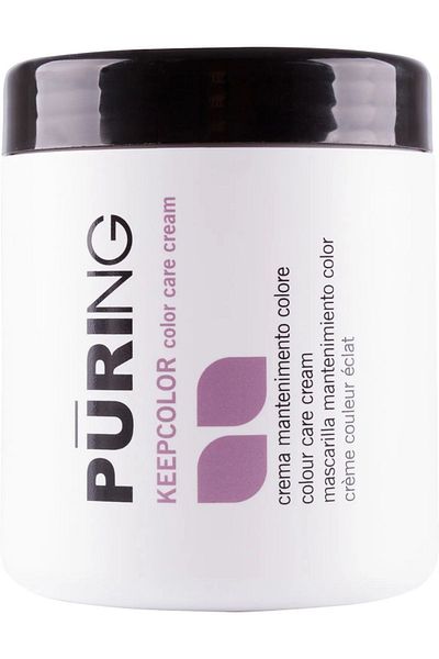 PURING 1000 ml Keep Color Color Care Cream - Dernament and Moisturizing-Nourishing Conditioner Cyt45412
