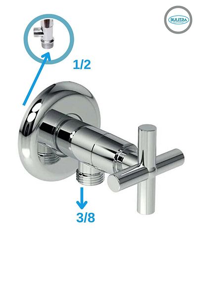 BULİTRA Su Armatürleri Open Close 4 Handle Professional Bidet Bathroom Flush Toilet Bowl Tap