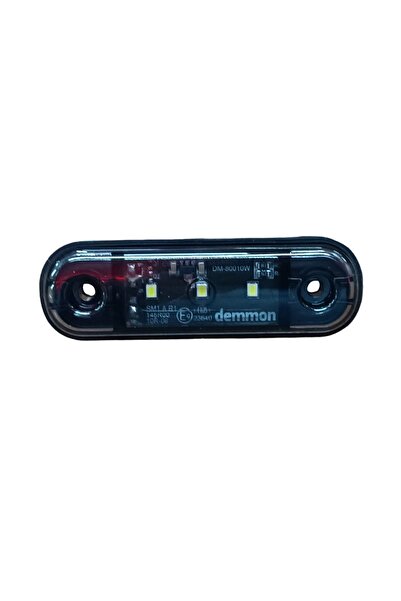 POLATLI OTO AKSESUAR Demmn 3 Ledli Tombul Parmak Led 12v - 24v Beyaz ( 1 Adet )