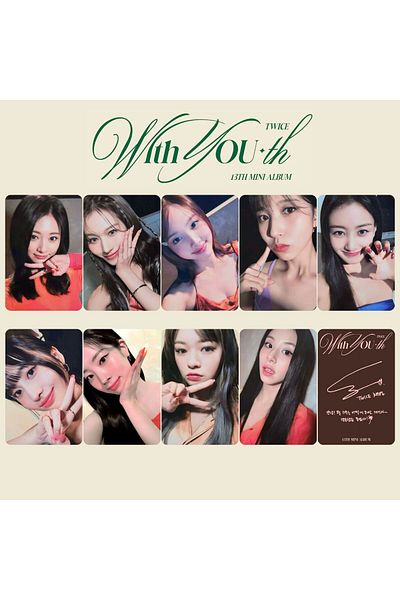 Kpop Dünyasi Twice'' with You Th'' Digipack Pc Set