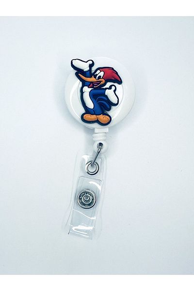 odaburada Woodpecker Woody Figured Yoyo Collar Card Holder