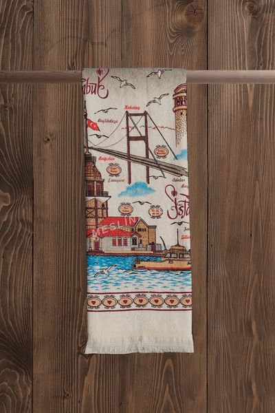 Meslina Home 3-Piece 40X60 Printed Kitchen Towels - Drying Cloth and Hand and Face Towels