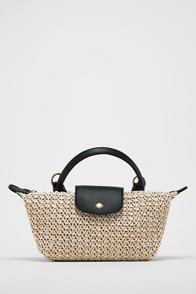 ALTUDA Straw Mini Women's Shoulder Bag - Tiny