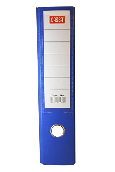 Cassa Plastik Klasör Geniş A4 Mavi Renk 25 Adet