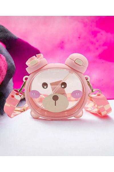 Luca Mia 750 ml Cute Teddy Bear Figured Water Bottle