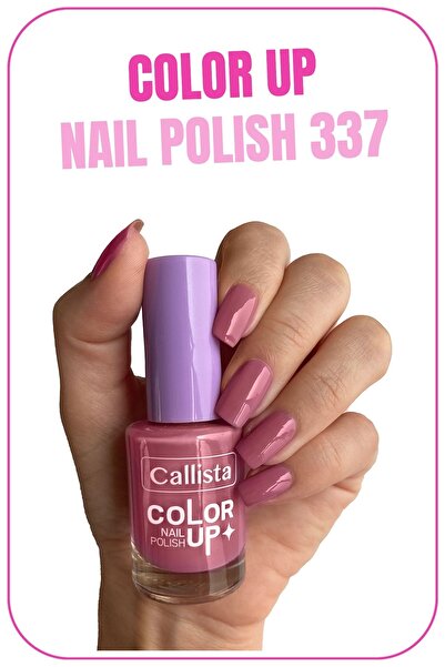 Callista Color Up Nail Polish Oje 337 Begin Again - Pembe