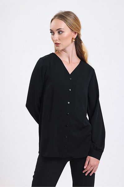 Sense Cămașă Jesika cu mânecă lungă |   Gml34794 Negru