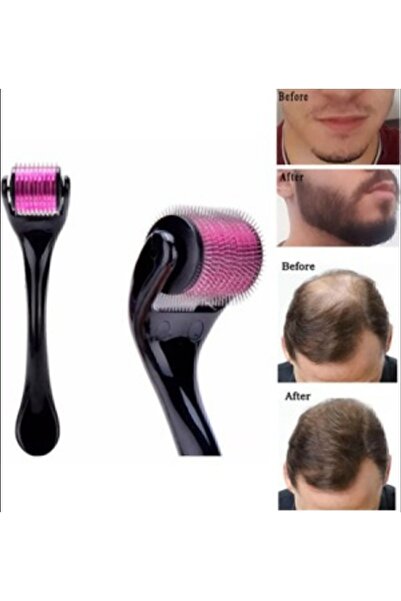 Genel Markalar Aveo 1 Adet Dermaroller Titanyum Uçlu 540 Iğneli Derma Roller 0.5 Mm Iğne