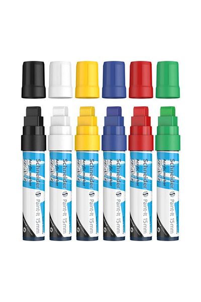 SCHNEIDER Paint-it 330 Acrylic Marker 15 Mm Set of 6120396