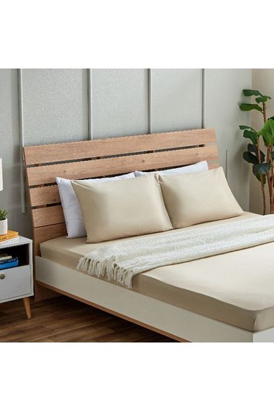 Home Box Essential 2-Piece BCI Cotton Pillow Cover Set - 50x75 cm