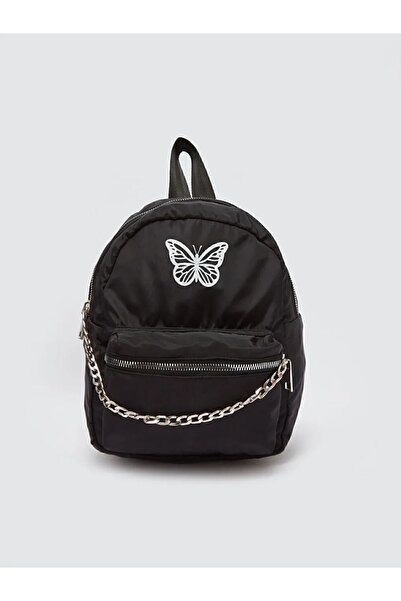 LC Waikiki Σακίδιο πλάτης για κορίτσια με στάμπα πεταλούδας