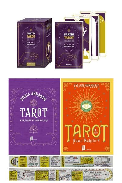 Mona Kitap Pratik Tarot Destesi + Tarot Nasıl Bakılır + Tarot Kartları ve Anl...