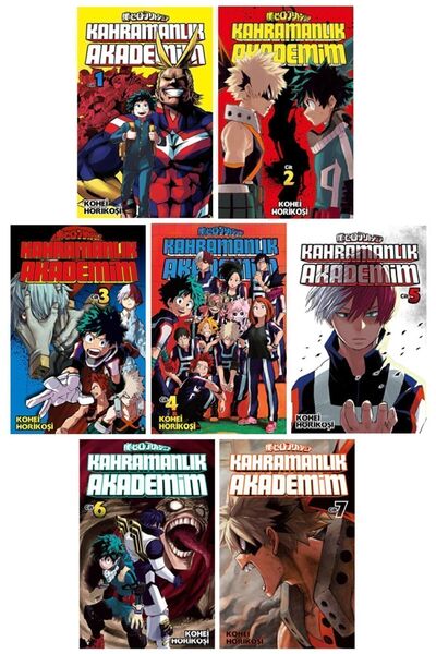 Gerekli Şeyler Yayıncılık Kahramanlık Akademim 1-2-3-4-5-6-7. Ciltler Manga Seti