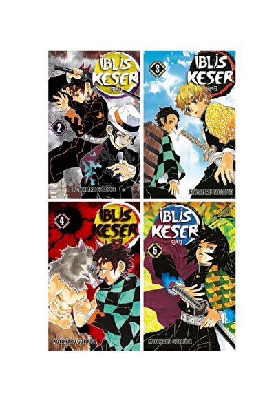 Gerekli Şeyler Yayıncılık Iblis Keser 2-3-4-5. Ciltler Manga Seti - Koyoharu ...