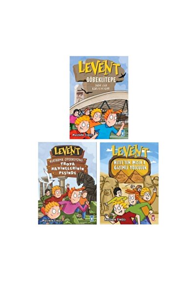 Timaş Çocuk Levent Göbeklitepe + Levent Troya + Levent Hititten Mısıra Gizeml...