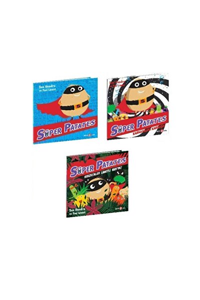 Beta Kids Süper Patates 3 Kitap Set-1
